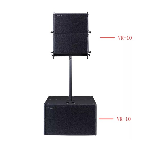 Haut-parleur Neodymium Line Amplifié 10 pouces Card VR-10 Haut-parleur Neodymium Line Amplifié 10 pouces Card VR-10