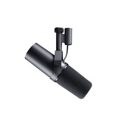 Micro Shure SM7B Microphone Dynamique Cardioïde, Son Doux et Chaleureux pour Le Broadcast, Le Podcast ou L’Enregistrement