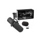 Micro Shure SM7B Microphone Dynamique Cardioïde, Son Doux et Chaleureux pour Le Broadcast, Le Podcast ou L’Enregistrement